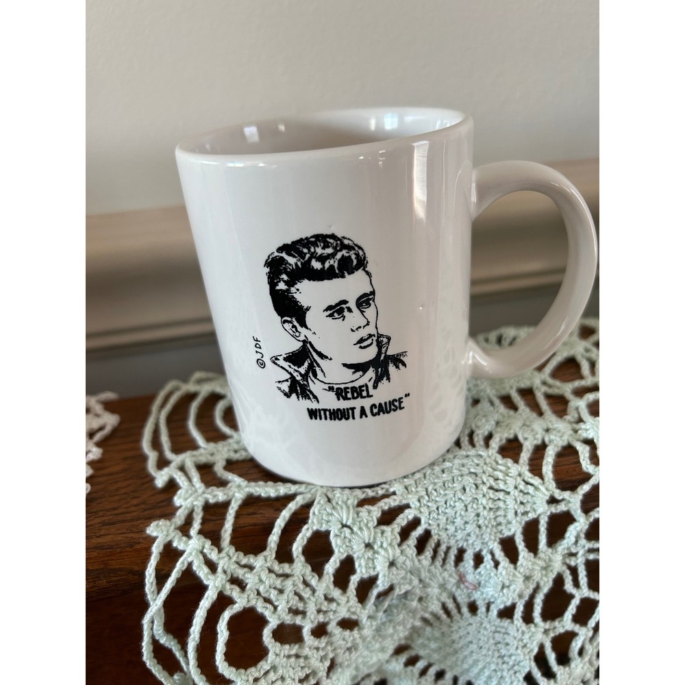 James Dean Rebel Without a Cause Fairmount Historical Museum Ceramic Coffee Mug